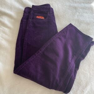Empyre pant Purple cuorduroy